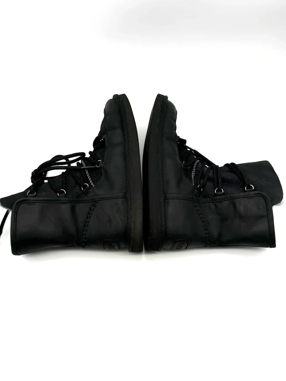 Ugg Black Lodge Lace Up Boot 7 Style 1013941